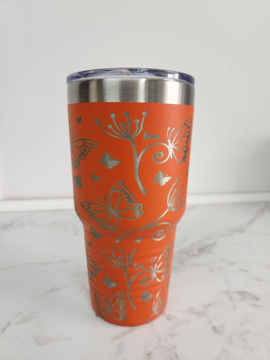 Butterfly 30 oz Tumbler