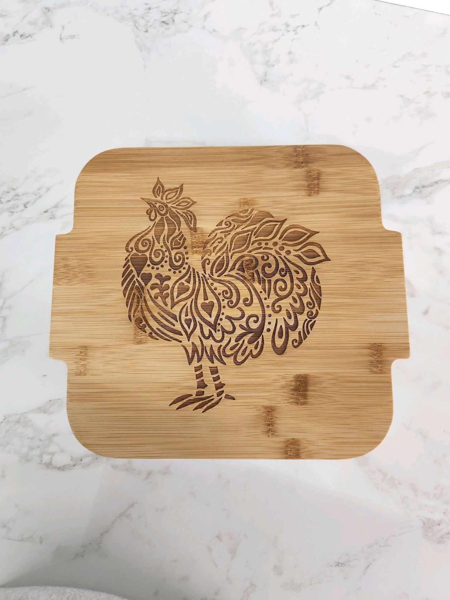 9x9 Rooster Casserole Dish