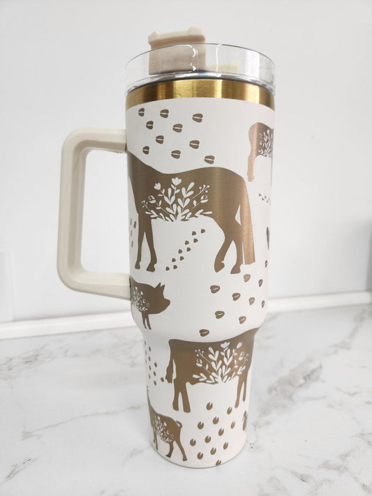 Farm Animal 40 oz Tumbler